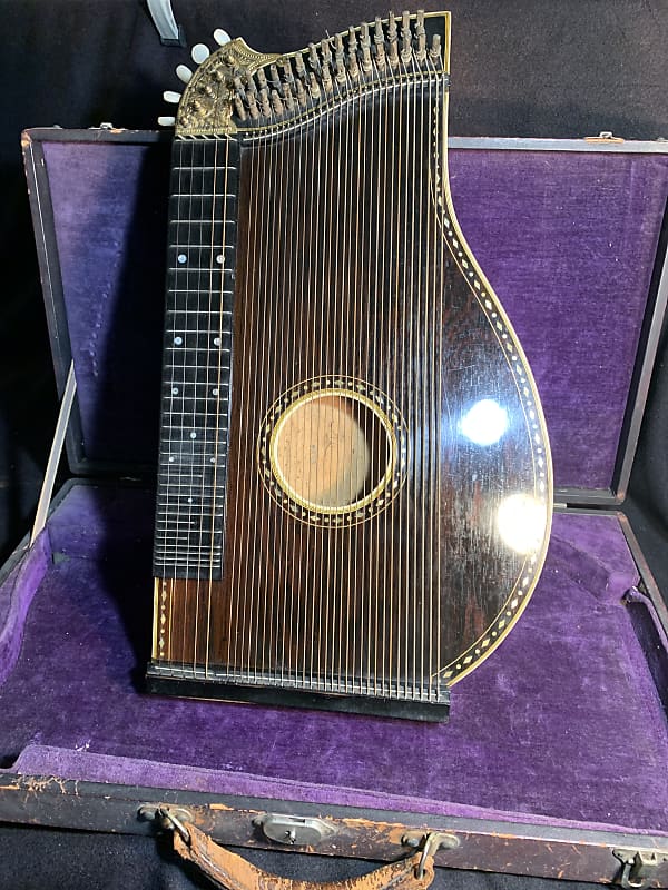 Maurer Fretted Concert Zither Reverb