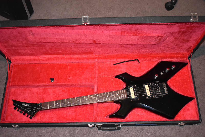 Warlock Phantom Electric Guitar With Case! 80s image 1