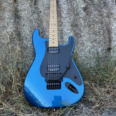 Charvel Dinky Custom DK-085-SH 80's Blue Crackle MIJ Japan Superstrat |  Reverb Lithuania