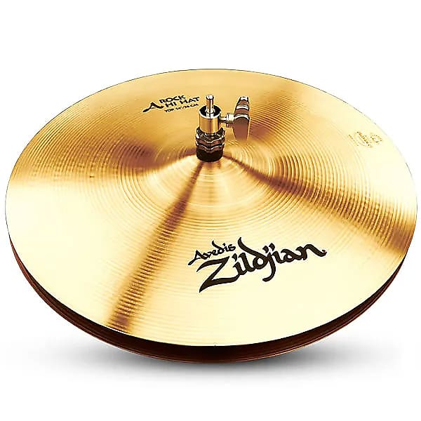 Zildjian 14" A Series Rock Hi-Hat Cymbal (Top) 1982 - 2012 image 1
