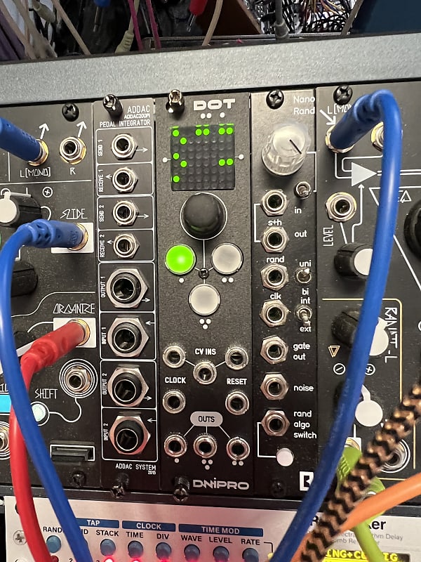 Dnipro Dot - Eurorack Euclidean/x0x Sequencer Module