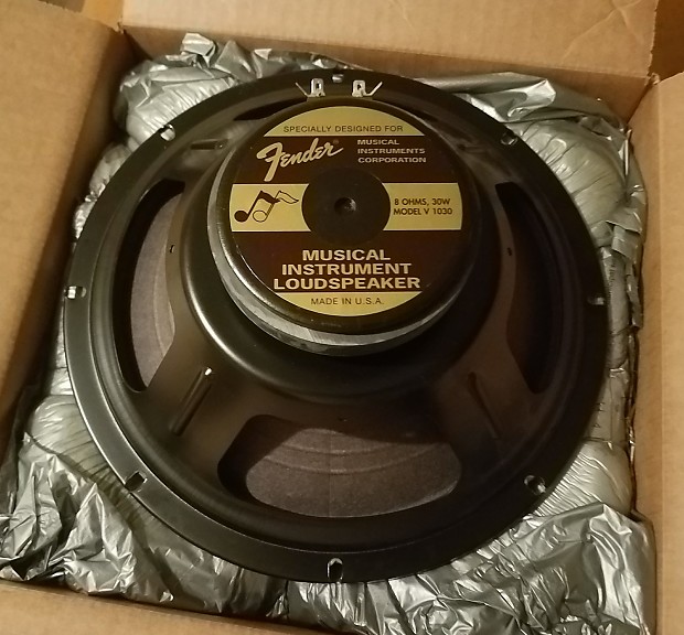 Fender Eminence V1030 8 ohm 30w Guitar Speaker Reverb