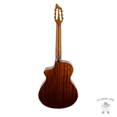 Breedlove Discovery S Concert Nylon CE Red Cedar-African Mahogany image 4