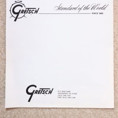 Rare Original Gretsch Drums 100th Anniversary Promotional Magazine - 1984 image 10