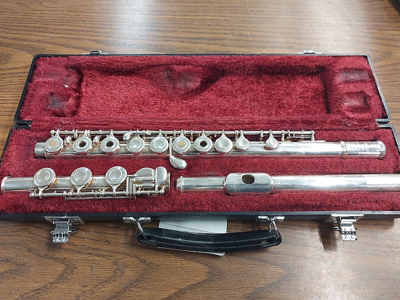 希少 YAMAHA ヤマハ フルート YFL 385 リングキー オープンホール