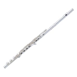 Pearl 665RBEVGR Quantz Vigore Professional Open Hole Flute with B-Foot, Split E, C# Trill and D# Roller