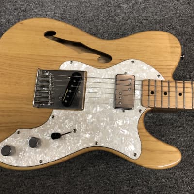 Dillion  Telecaster Deluxe Hollow Natural Hand crafted image 3