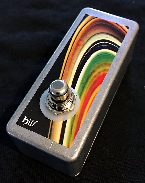 Saturnworks Soft Touch Clickless Momentary Tap Tempo Switch Pedal for use with Boss,  EHX,  & more - Handcrafted in California image 1
