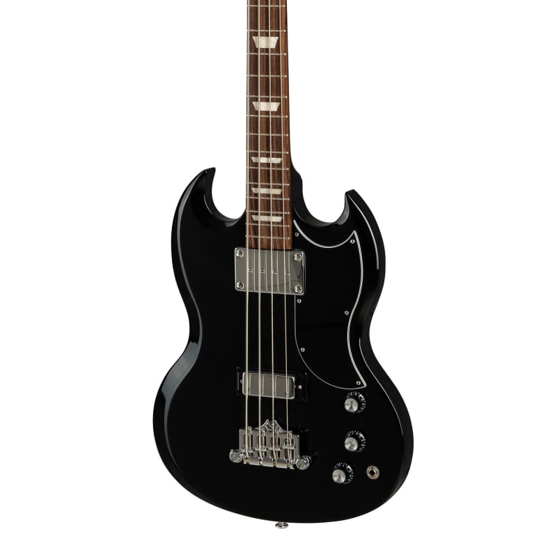 Photos - Guitar Gibson SG Standard Bass - Ebony Ebony 