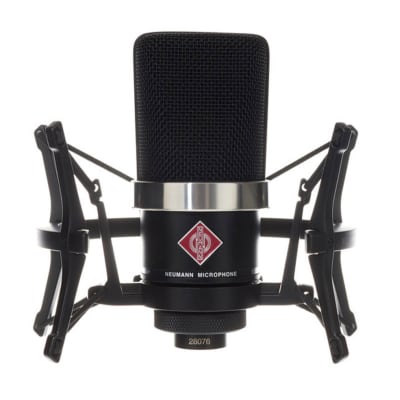 Neumann TLM102 Studio Set (Black) Condenser Microphone with EA4 Shockmount image 1