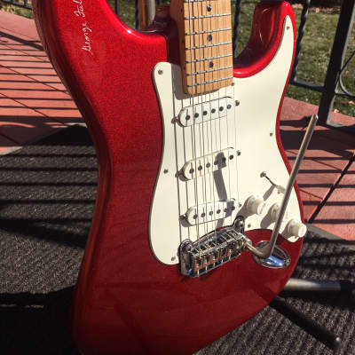 1995 G&L Fullerton Signature Stratocaster  RARE Candy Apple Red - 1st Year of issue #110 image 2
