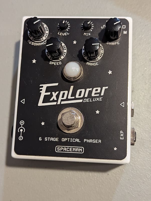 ギター Spaceman Effects / Explorer Spaceman Explorer 6-Stage Phaser Pedal (Silver) - Perfect Circuit