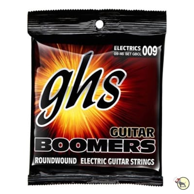 GHS GBCL Boomers Custom Light Electric Guitar Strings (9-46) image 2