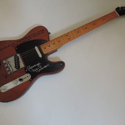 Fender Telecaster  George Harrison  Cloud Nine One of a Kind Hand Engraved DDCC Custom Guitar image 3