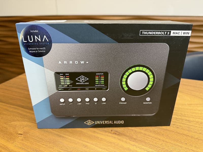 Universal Audio Arrow 2x4 Thunderbolt 3 Interface with Solo DSP