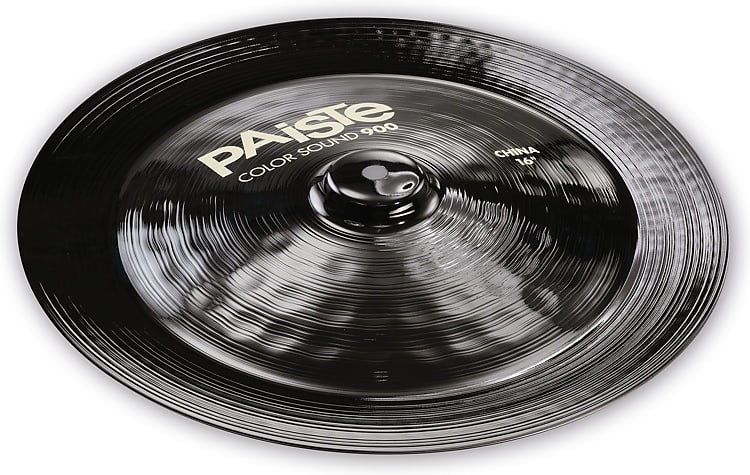 Paiste 16 inch Color Sound 900 Black China Cymbal image 1