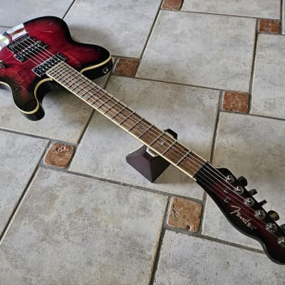 2023 Fender Telecaster Custom FMT HH - Black Cherry Burst image 6