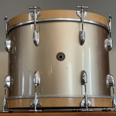 1950's Gretsch 20" Round Badge Bass Drum 14x20 - Copper Mist Lacquer Refinish image 1
