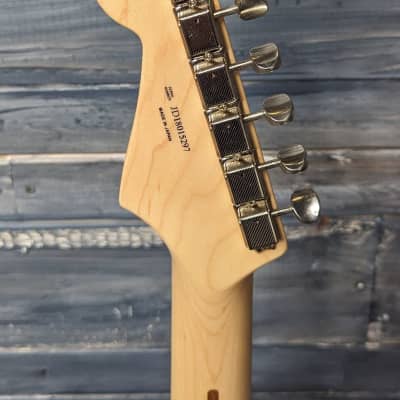 Used Fender MIJ Aerodyne Stratocaster - Flame Sunburst with Hard Case image 10