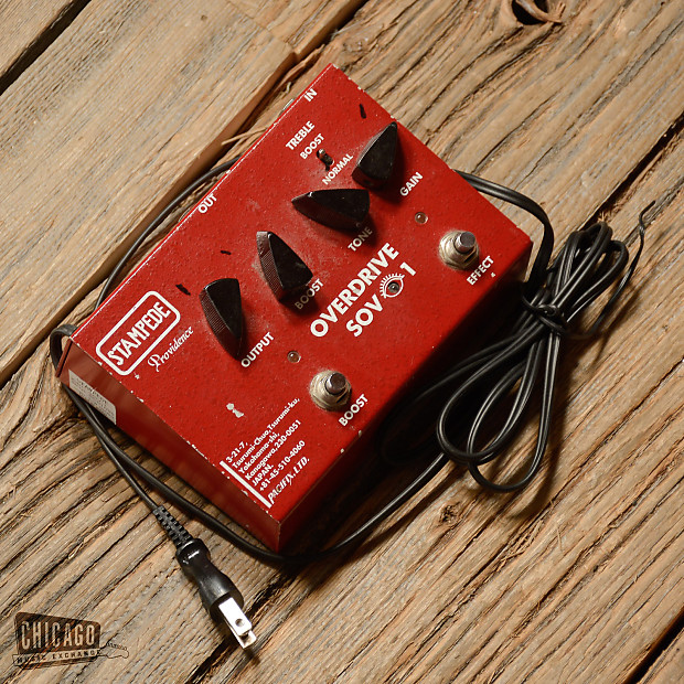 Providence Stampede SOV-1 Overdrive Pedal USED | Reverb