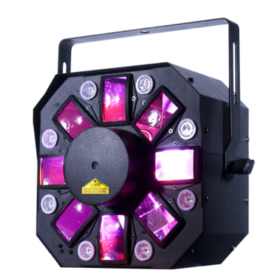 American DJ Stinger II | 6 x5 watt RED, Green, Blue, Amber, White, and Pink  LED. DMX, Sound Active, and IR Control | Reverb