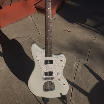 Fender Jazzmaster Blacktop HH w/Mastery bridge 2015 White