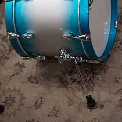 Sonor 12/14/18/6x14" AQ2 Bop Kit Drum Set 2023 - Aqua Silver Burst image 16