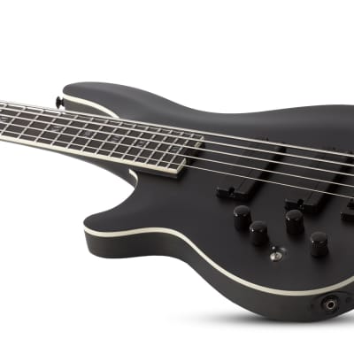 Schecter SLS Evil Twin-5 LH Satin Black image 3