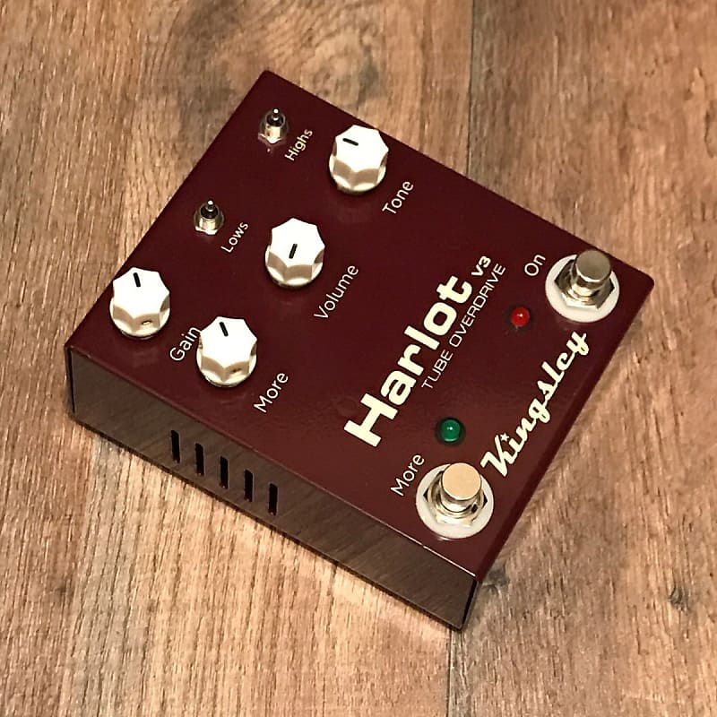 Kingsley Harlot v3 チューブオーバードライブ Kingsley Harlot V3 | Dynamic Tube Overdrive! (No Talking