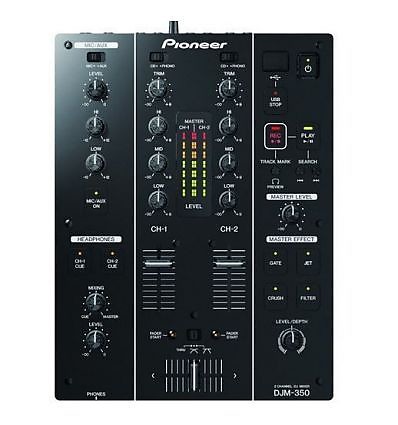Amazon | Pioneer DJミキサー ブラック DJM-350 | DJミキサー