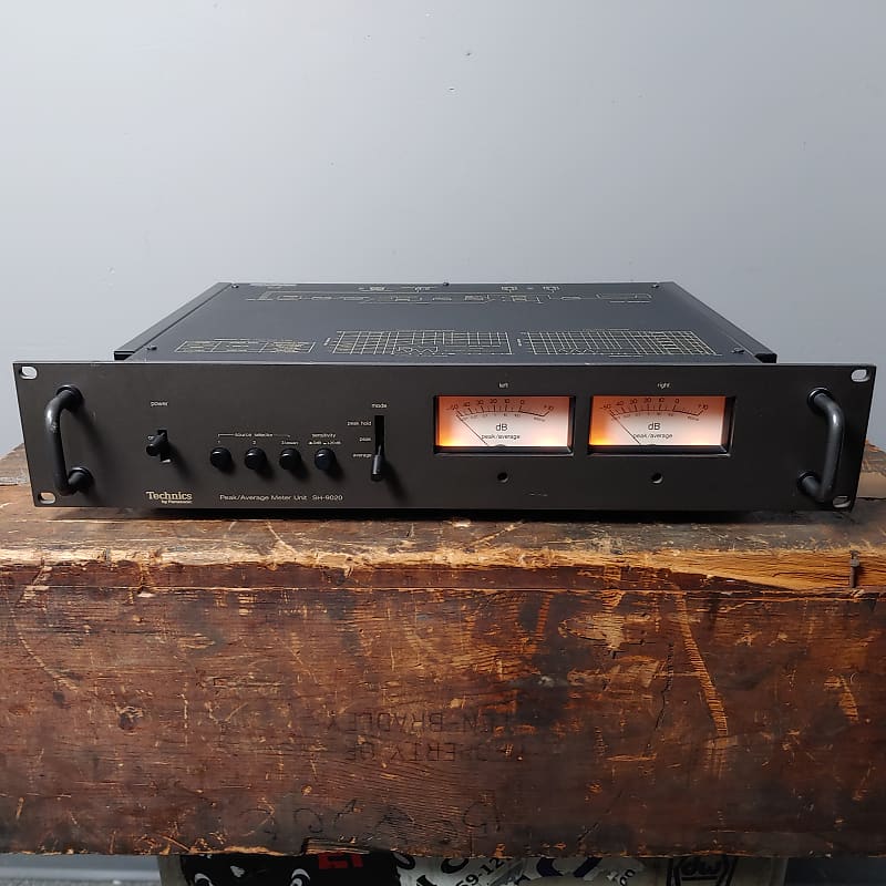 Technics SH-9020M ピークメーター　アベレージメーター TECHNICS SH-9020 RARE Peak Average Meter Unit Vintage 1977
