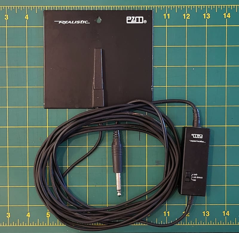 Realistic PZM 1980s Pressure Zone Mic Reverb