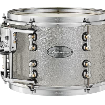 Pearl Music City Custom Reference Pure 22"x18" Bass Drum CLASSIC SILVER SPARKLE RFP2218BX/C449 image 1