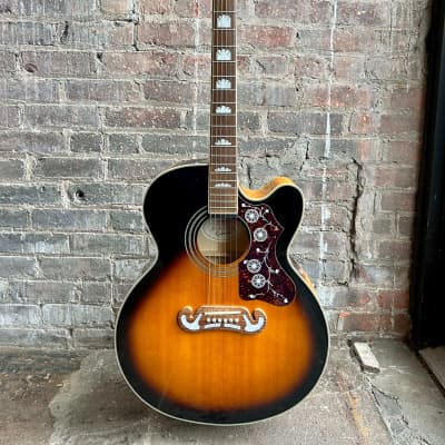 Epiphone by Gibson. EJ 200CE/VS Acoustic Electric Guitar. Vintage