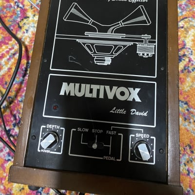 Multivox Little david - leslie speaker simulator w/ footswitch for sale