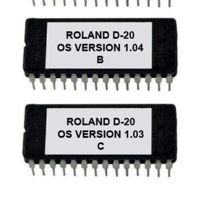 Roland D-20 - Version 1.04 Latest Firmware OS Upgrade Update eprom rom D20