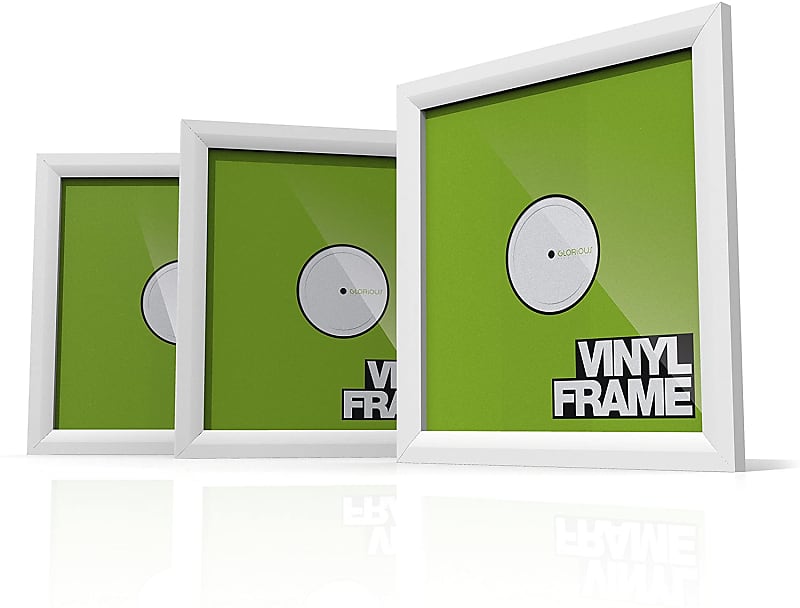 Glorious Vinyl Frame Set White (Set of 3) Reverb