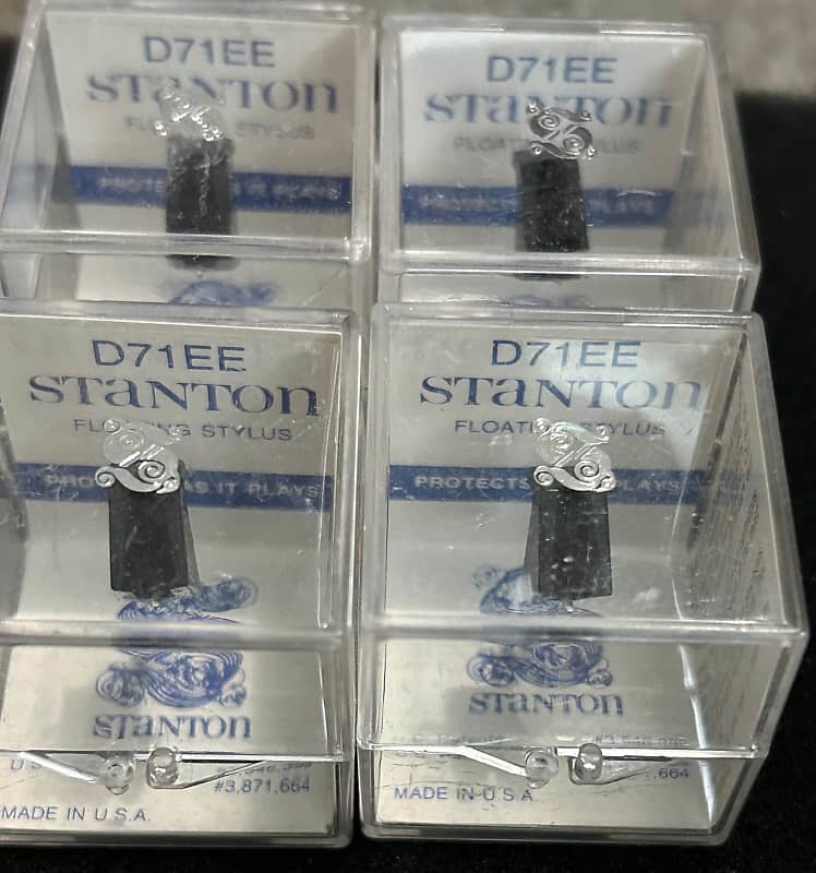 Stanton D71EE Floating Elliptical 4 Stylus/Needles for Reverb