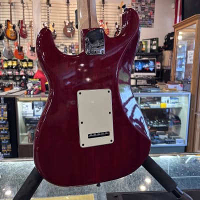 Fender Stratocaster FSR American Deluxe 2012 - Transparent Red Ribaloff Loaded Pickguard image 5
