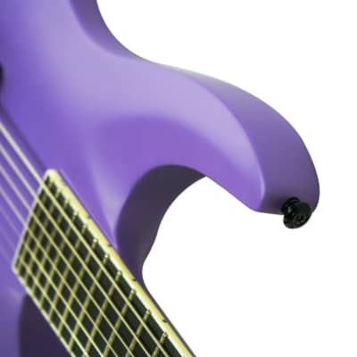 ESP LTD Stephen Carpenter SC-607 Baritone 1 Hum 7-String Guitar, Purple Satin image 7