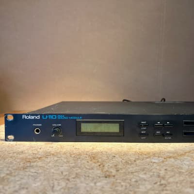 Roland U-110 PCM Sound Module 1988 - 1990 - Black image 7