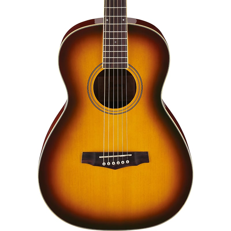 Ibanez PN15BS Parlor Acoustic Guitar, Brown Sunburst Finish image 1