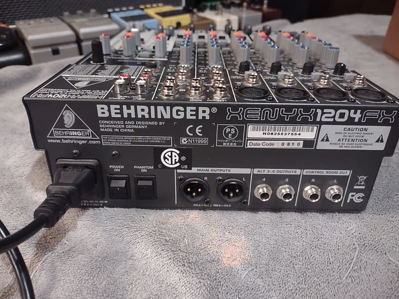 Behringer Xenyx 1204FX Mixing Console - Mixer | Reverb