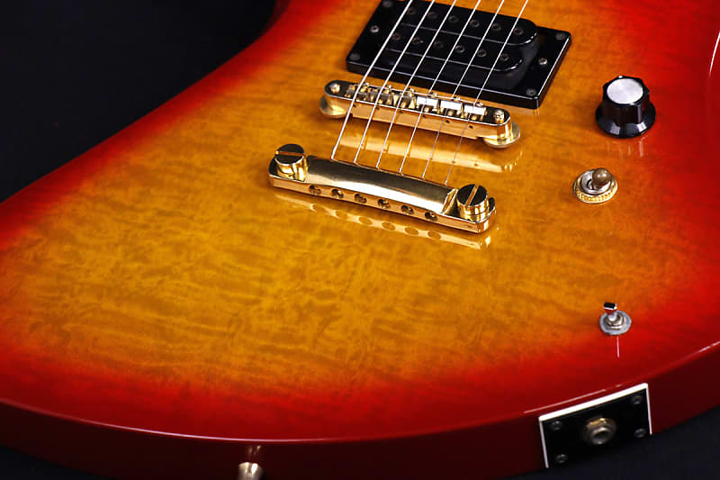 Burny MG-85X X JAPAN HIDE MODEL Cherry Sunburst (12/15) | Reverb