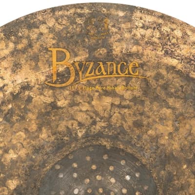 Meinl Byzance Vintage Pure Hi Hat Cymbals 16" image 8