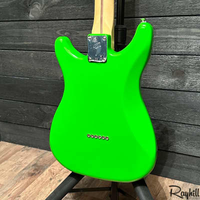 Fender Player Lead II Maple Fingerboard Neon Green MIM Electric Guitar image 5
