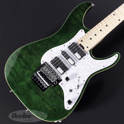 SCHECTER SD-2-24-AL (See-thru-Green/Maple) | Reverb