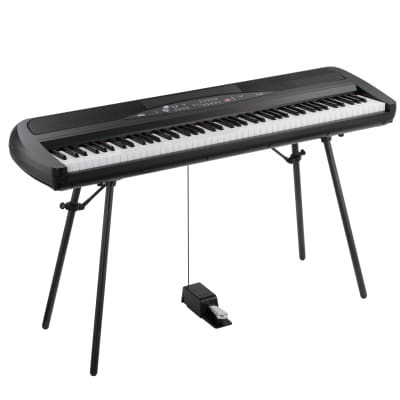 Korg SP-280 Digital Piano, Black    - Stage Piano