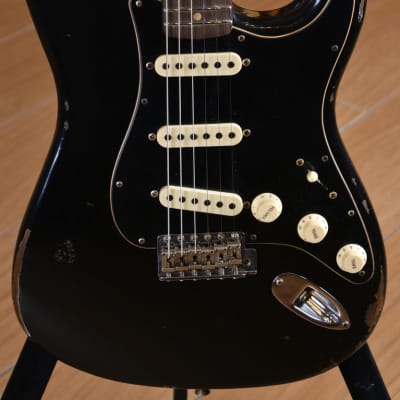 Fender Custom Shop Limited Edition '60 Stratocaster Relic Poblano Aged Black image 6