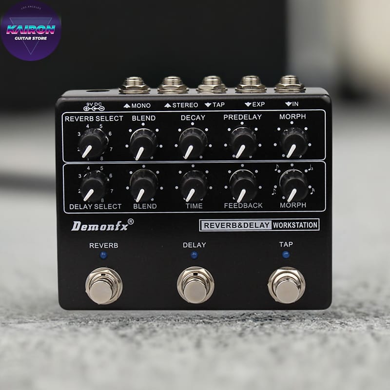 Demon FX DemonFx RDW Workstation Delay y Reverb Guitar Pedal
